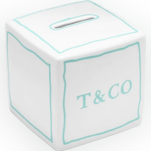 Tiffany & Co. Blue Line Bank - Picture 1 of 2